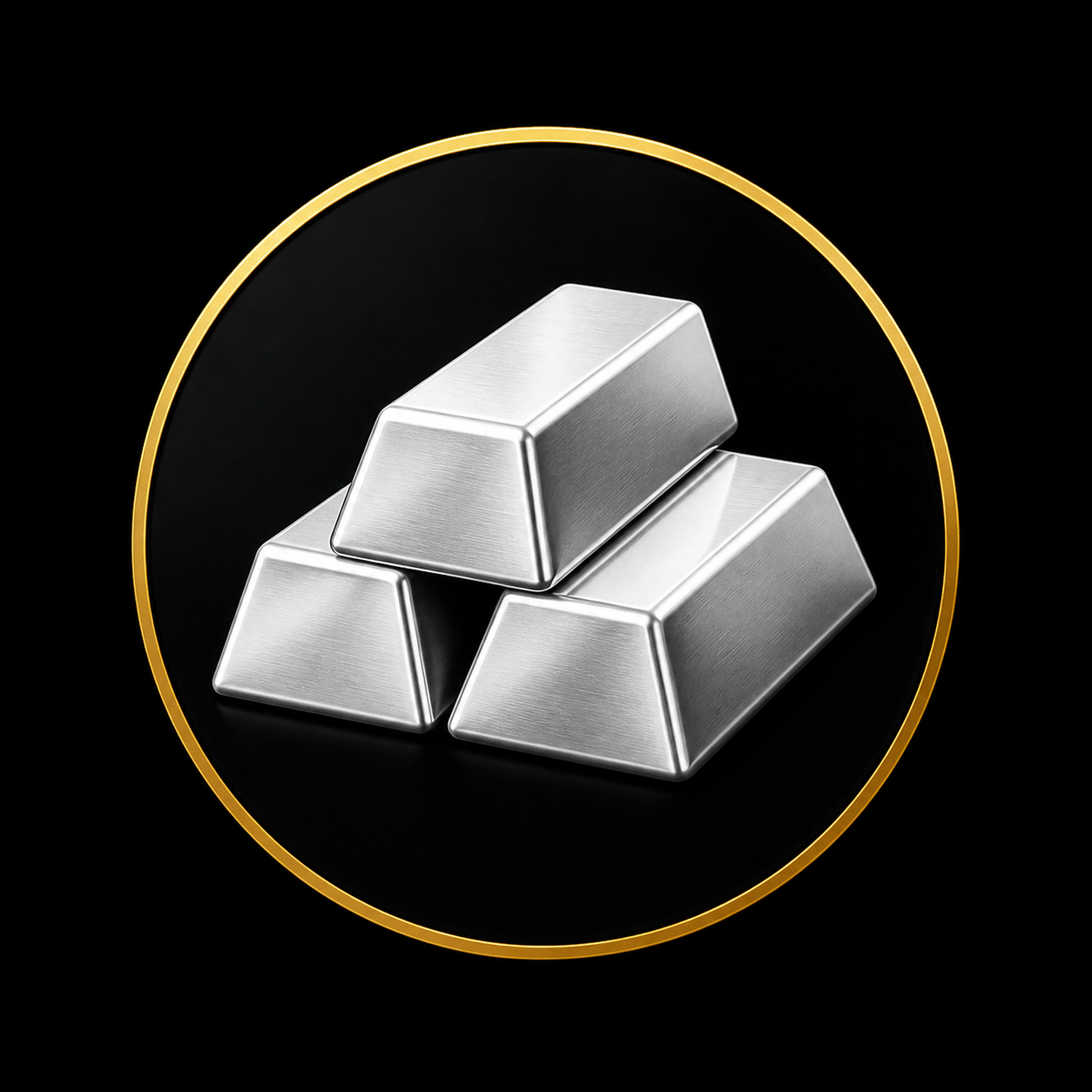 Silver bullion bars